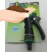 Garden Hose Green Nozzle Water Sprayer Sprinkler Head Insulated Nozzle 7 Spray Patterns with Connector   